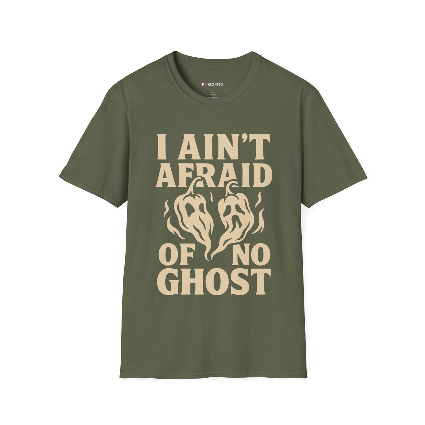 I ain't afraid of no ghost t-shirt
