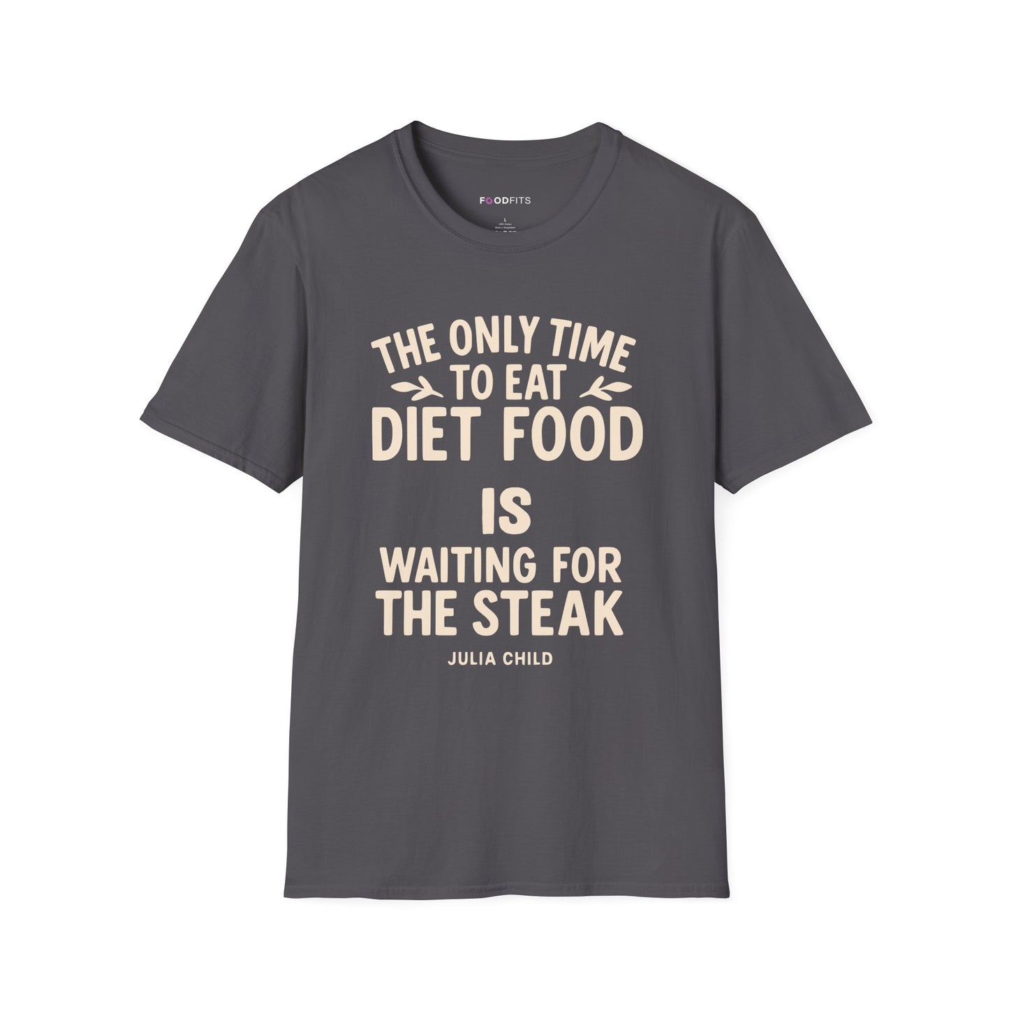 The only time to eat diet food t-shirt