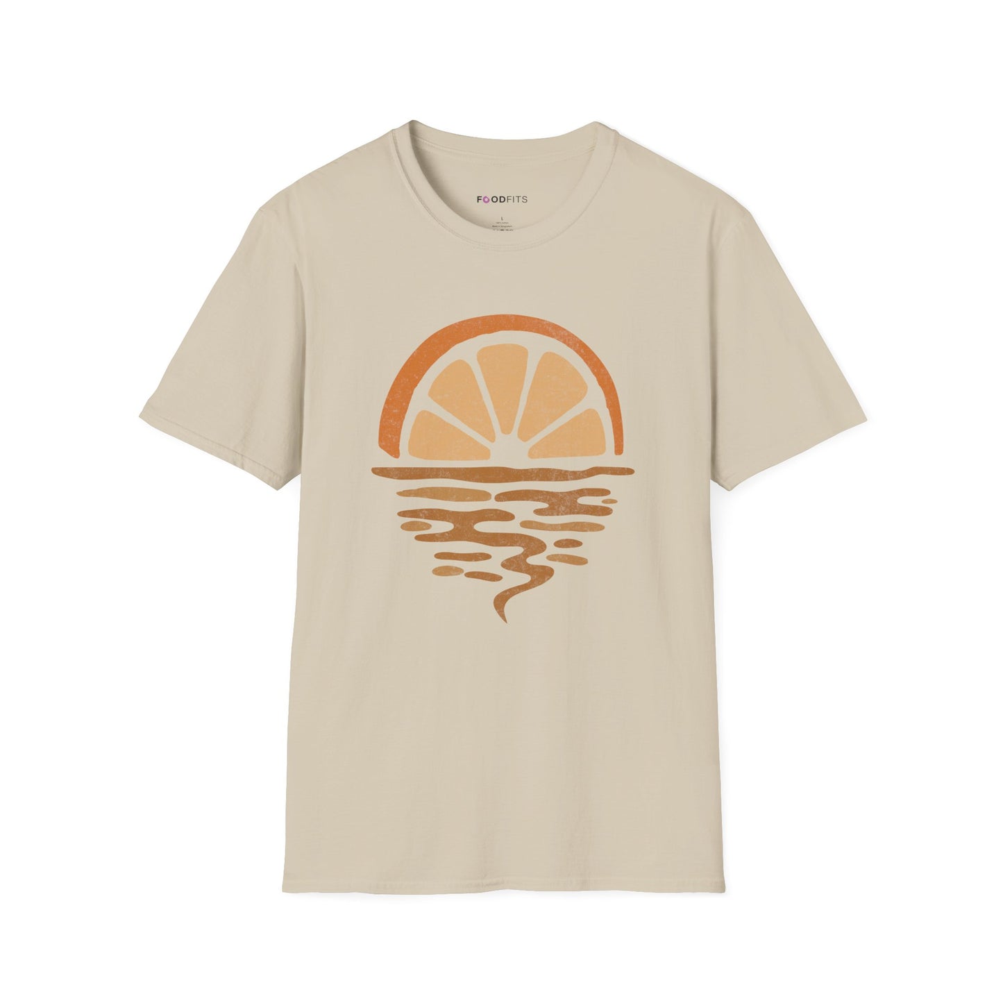 Orange sunset t-shirt