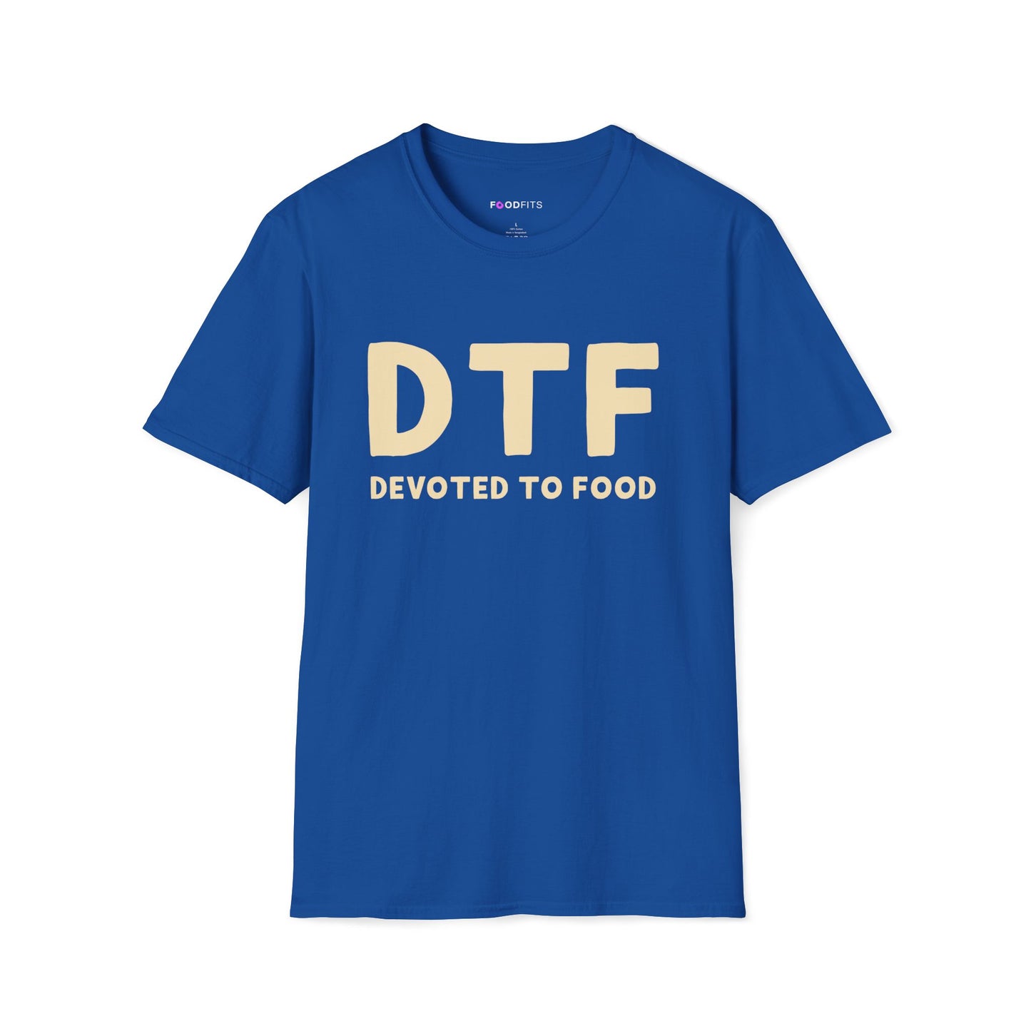 DTF devoted to food t-shirt