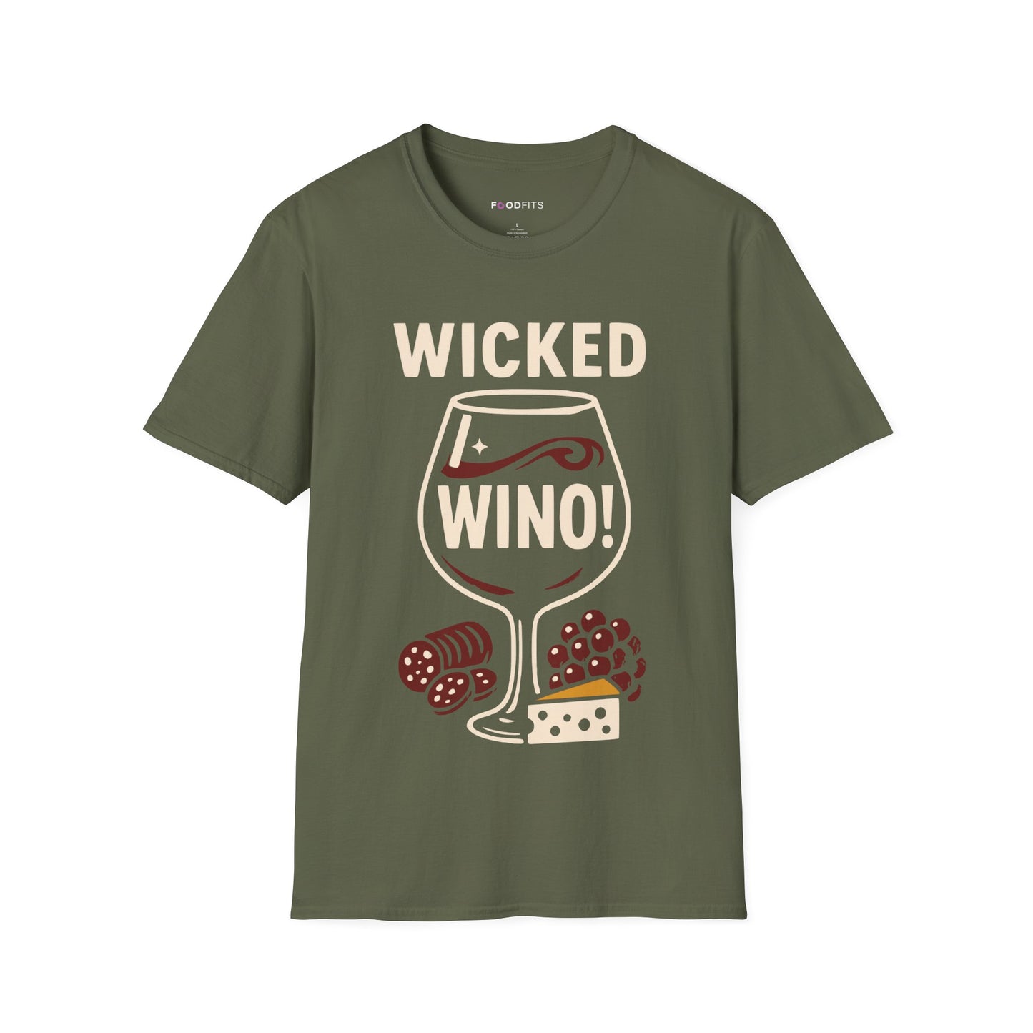 Wicked wino t-shirt