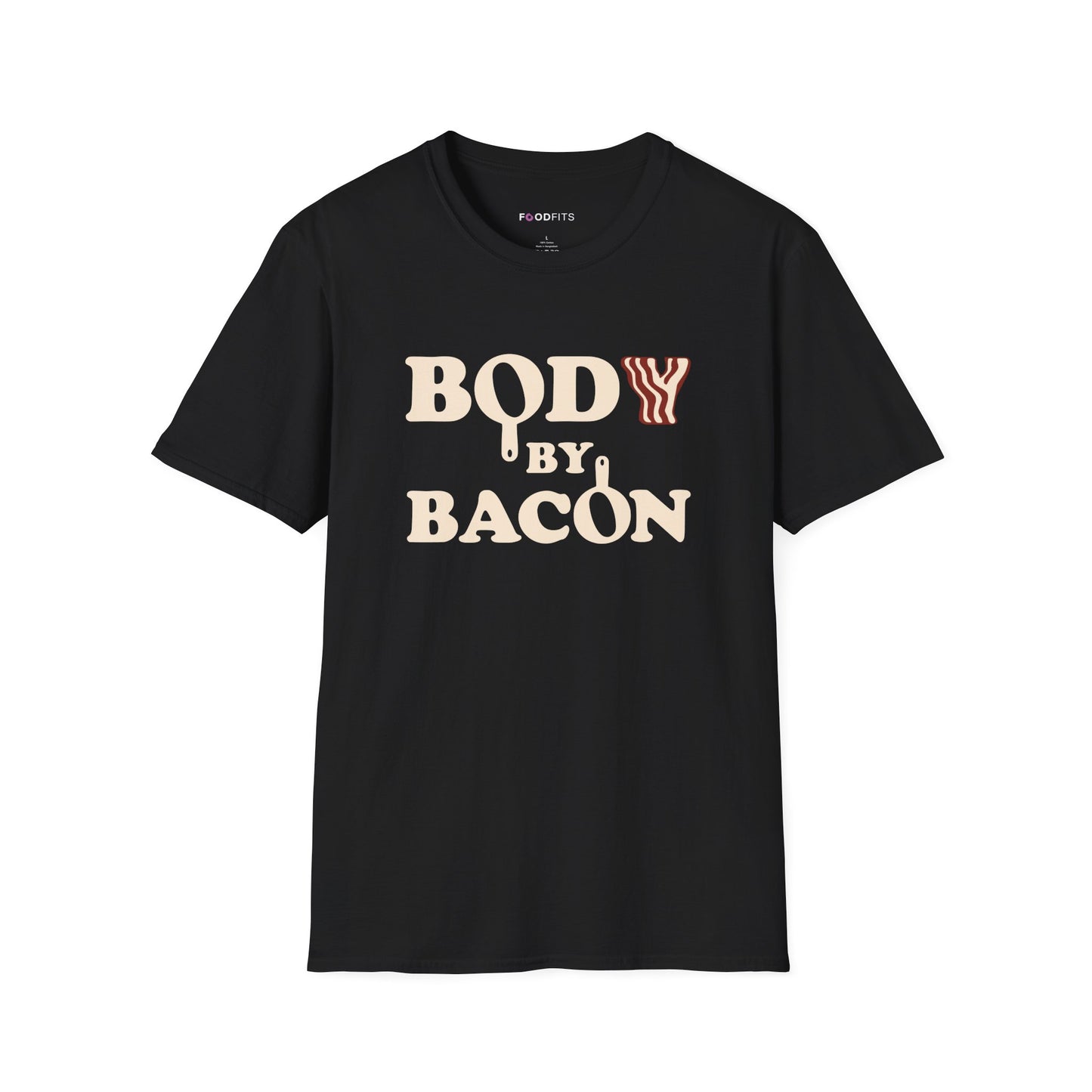 Body by bacon t-shirt