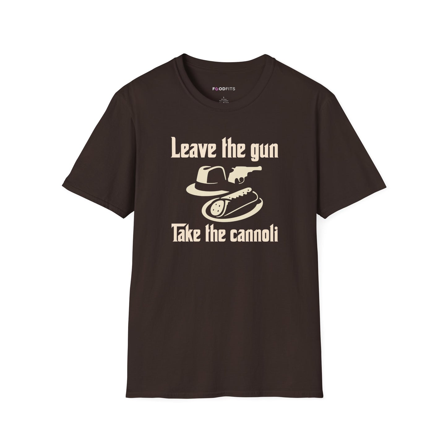 Leave the gun take the cannoli t-shirt