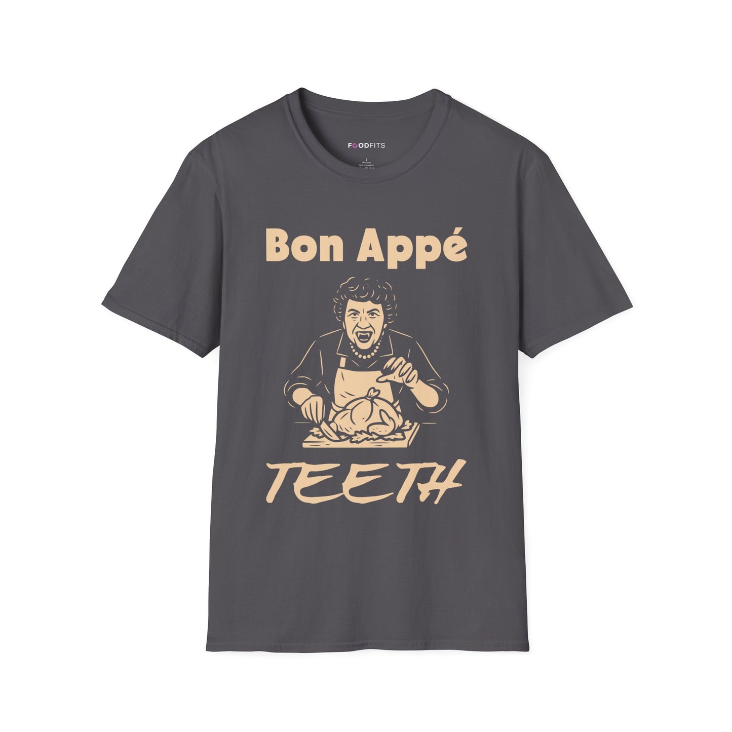 Bon appe' teeth t-shirt