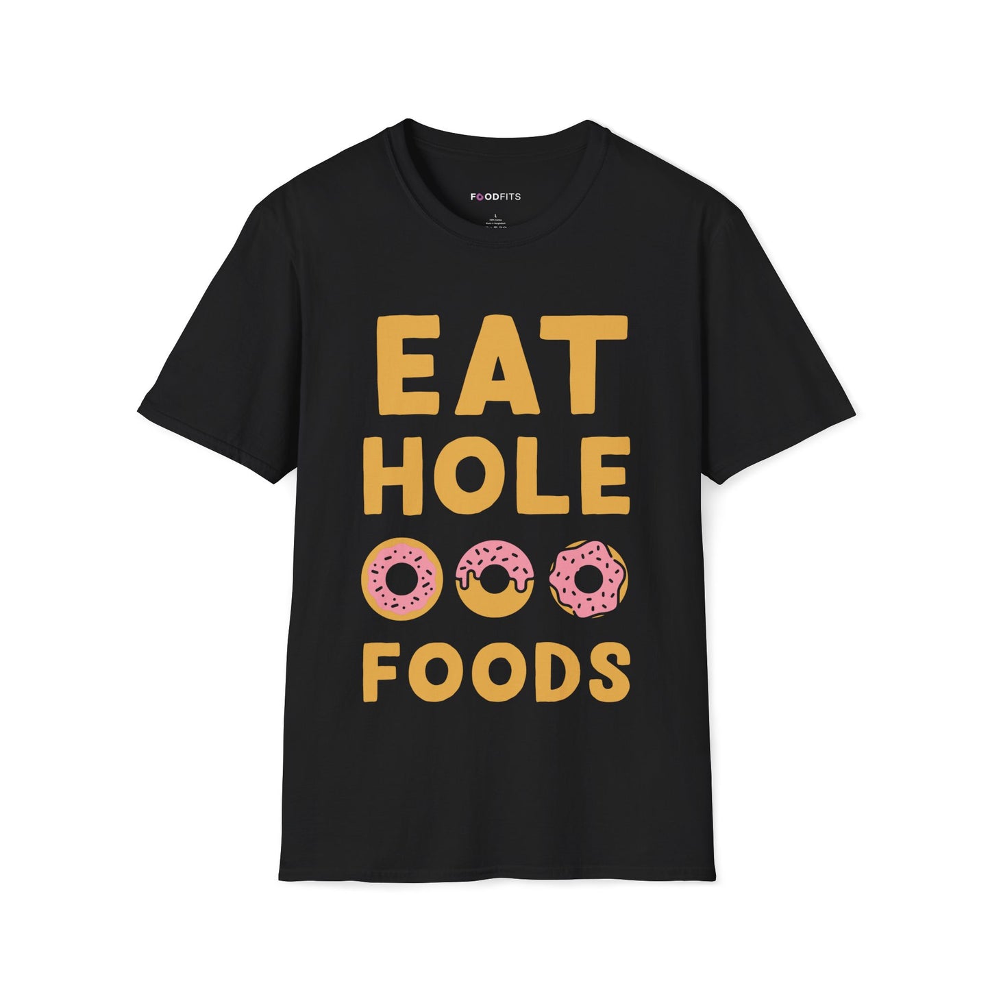 Eat hole foods t-shirt