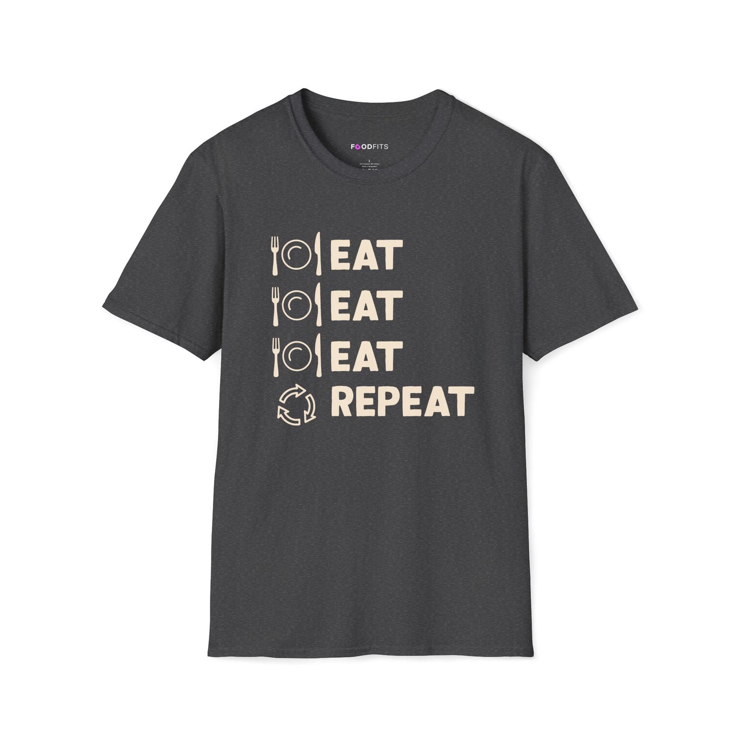Eat eat eat repeat t-shirt