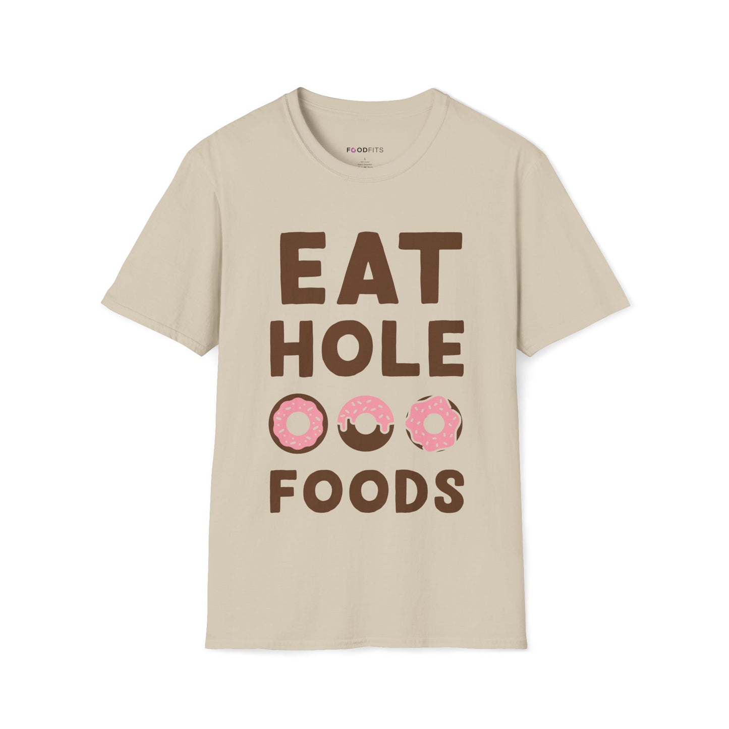 Eat hole foods t-shirt