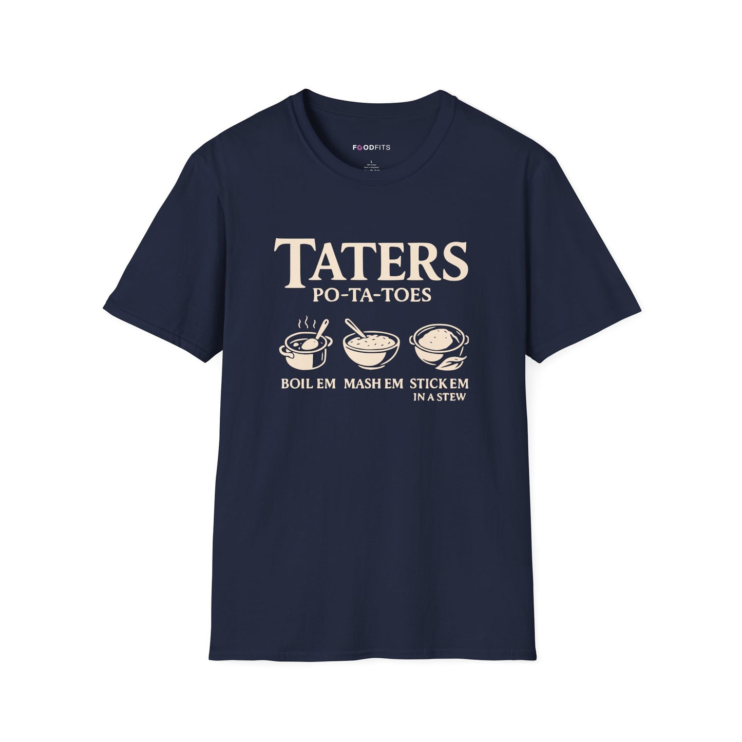 Taters po-ta-toes  t-shirt