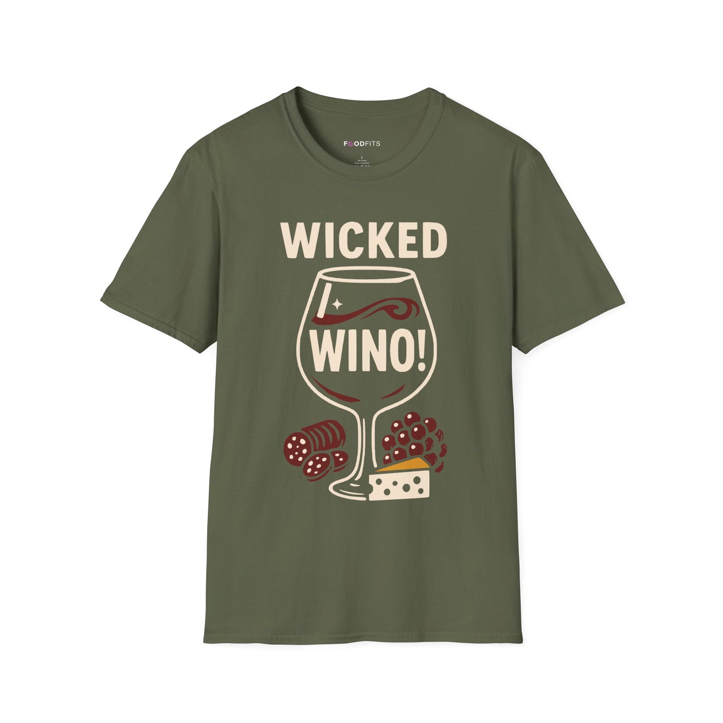 Wicked wino t-shirt