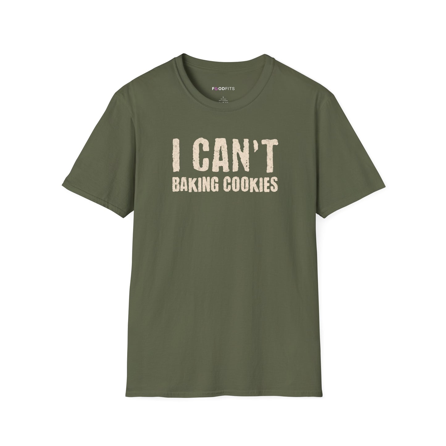 I can't baking cookies t-shirt