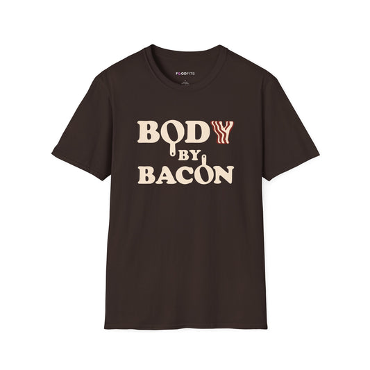 Body by bacon t-shirt