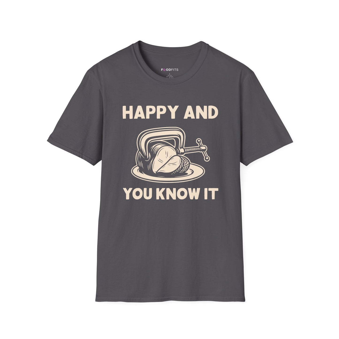 Happy and you know it (clamp your hams) t-shirt