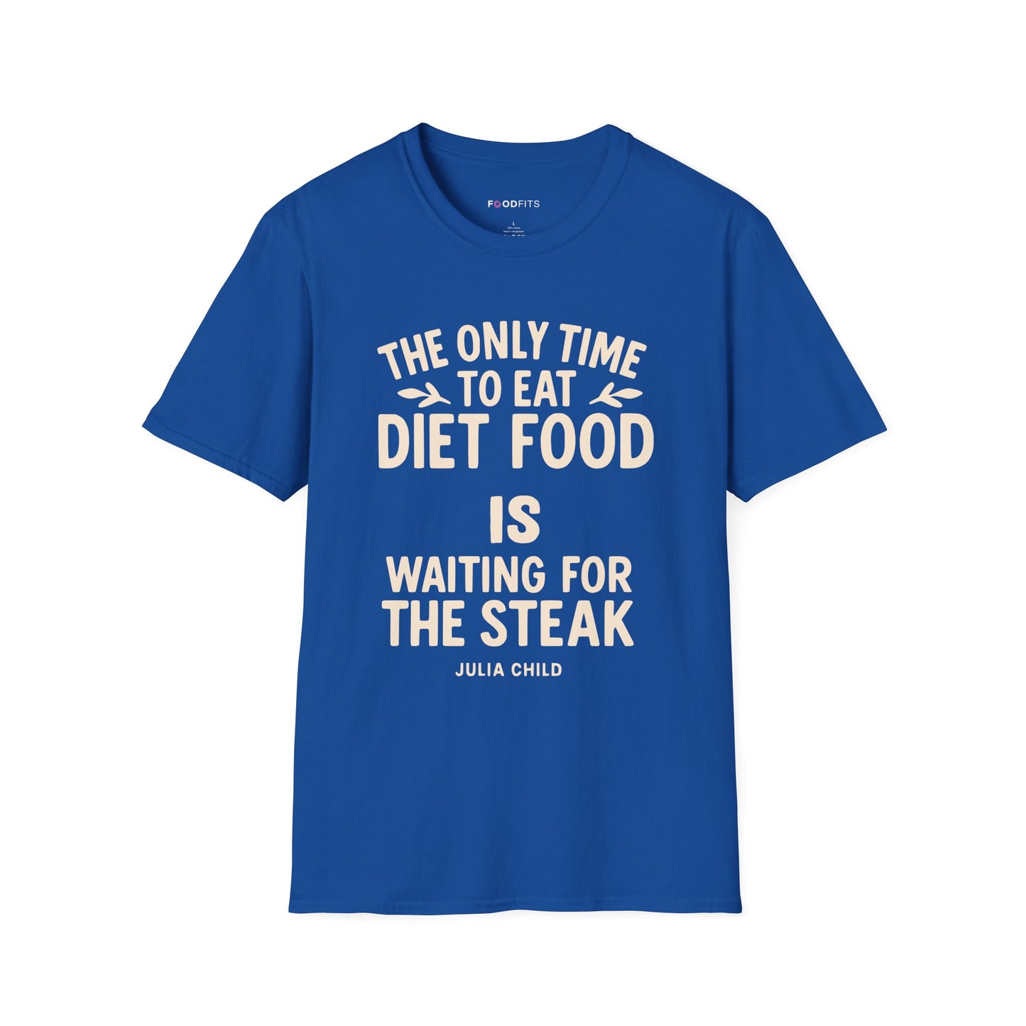 The only time to eat diet food t-shirt