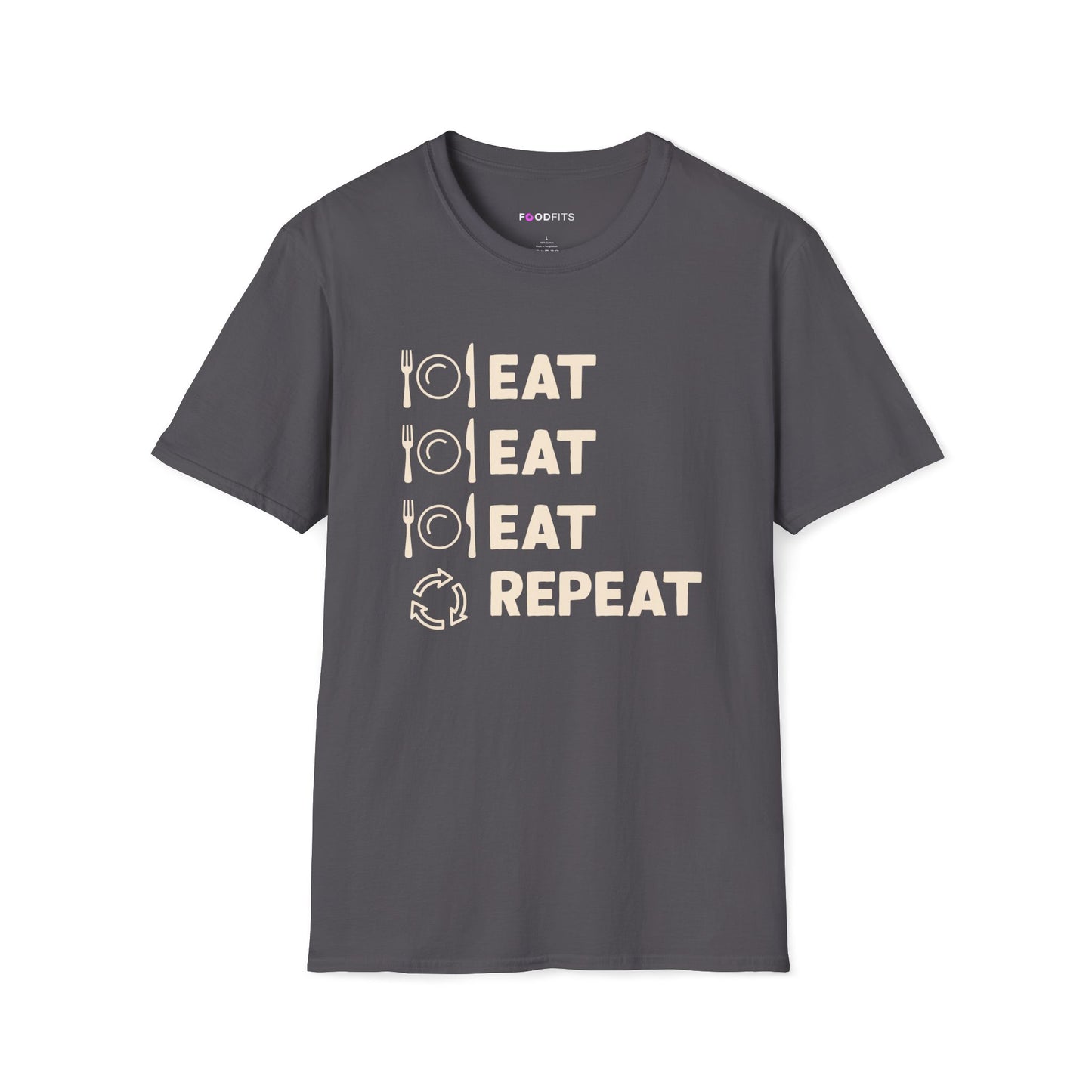 Eat eat eat repeat t-shirt