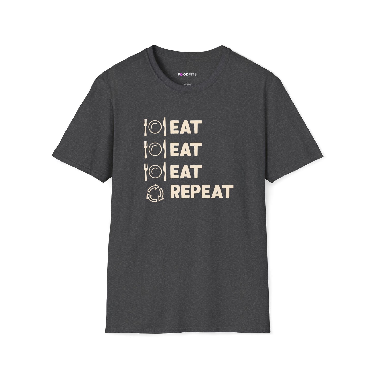 Eat eat eat repeat t-shirt