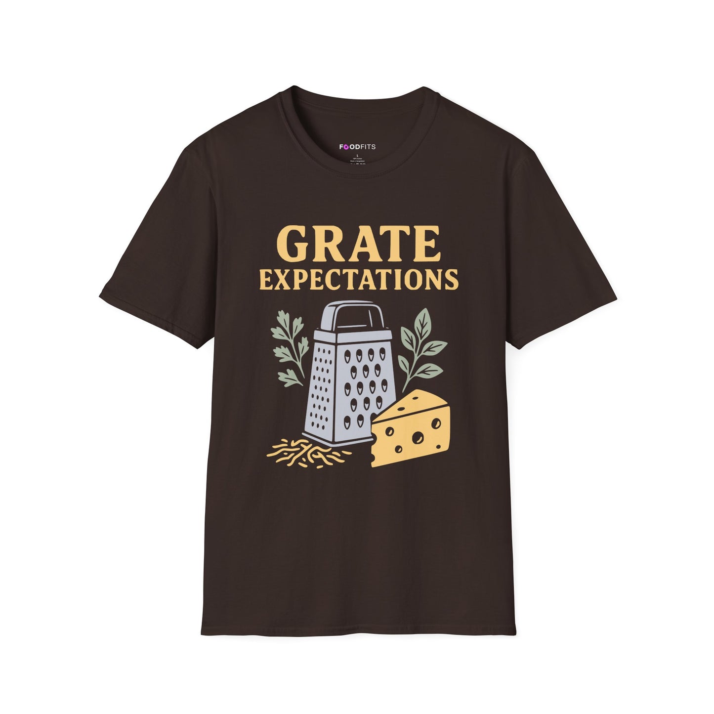 Grate expectations t-shirt
