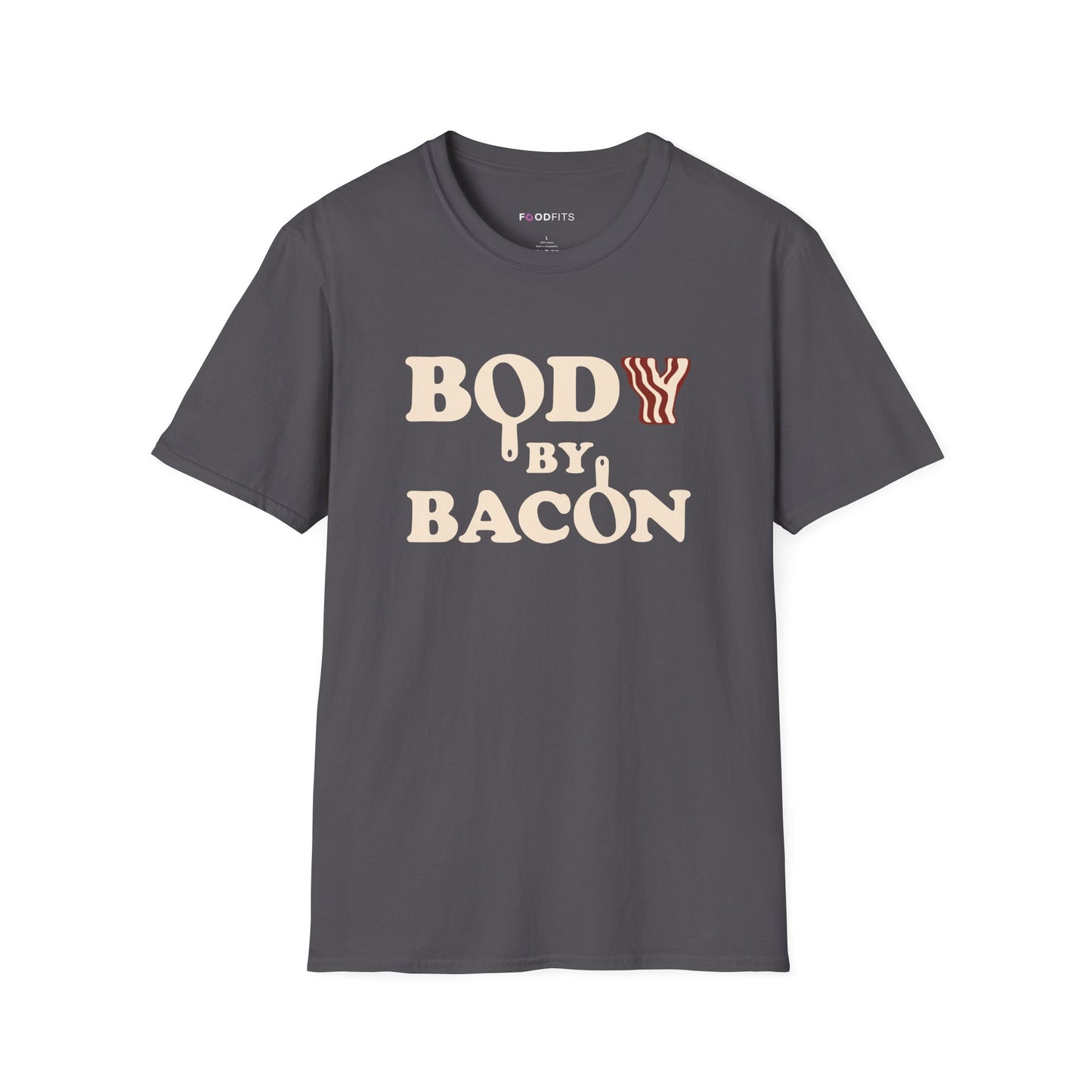 Body by bacon t-shirt