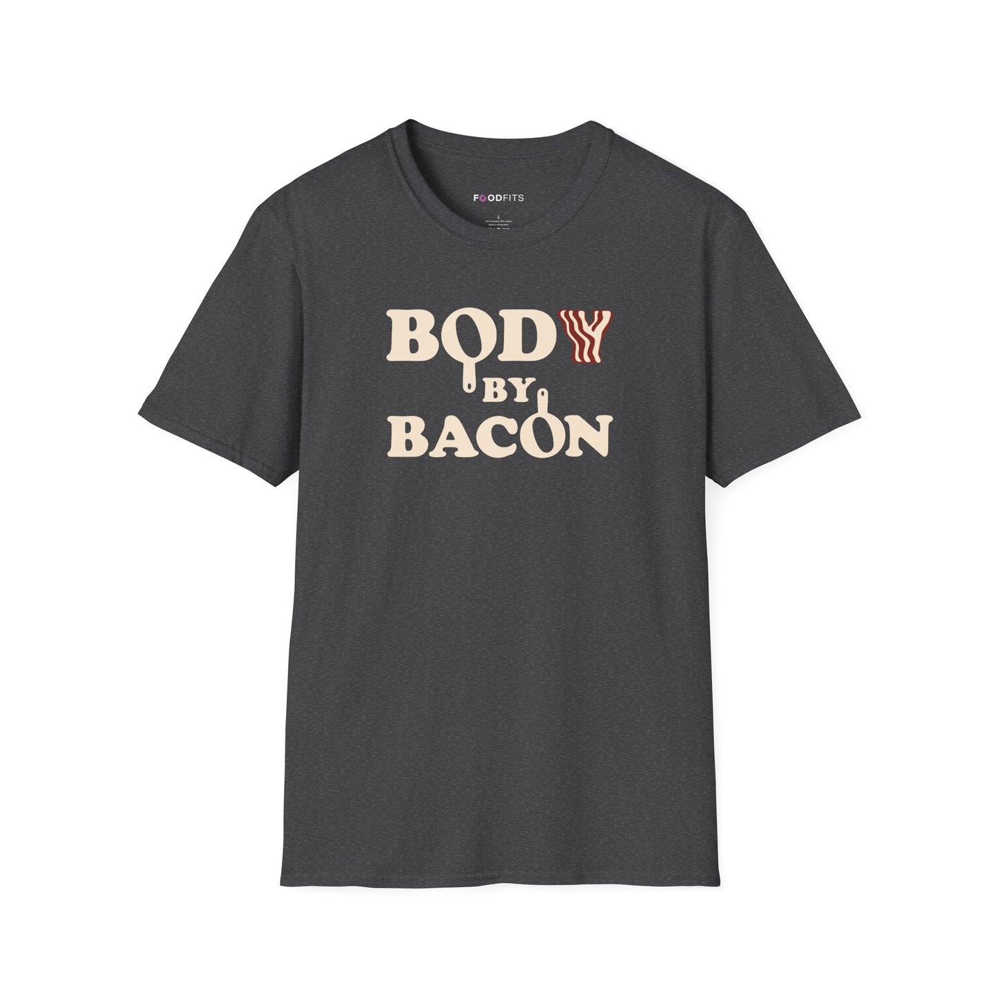 Body by bacon t-shirt