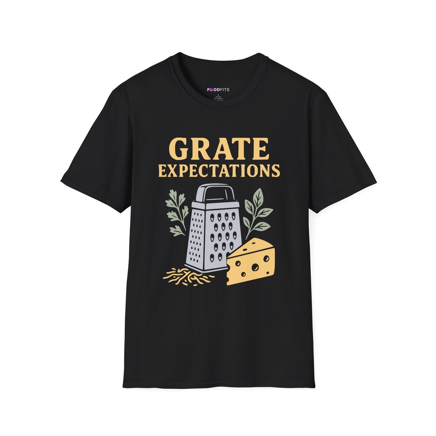 Grate expectations t-shirt
