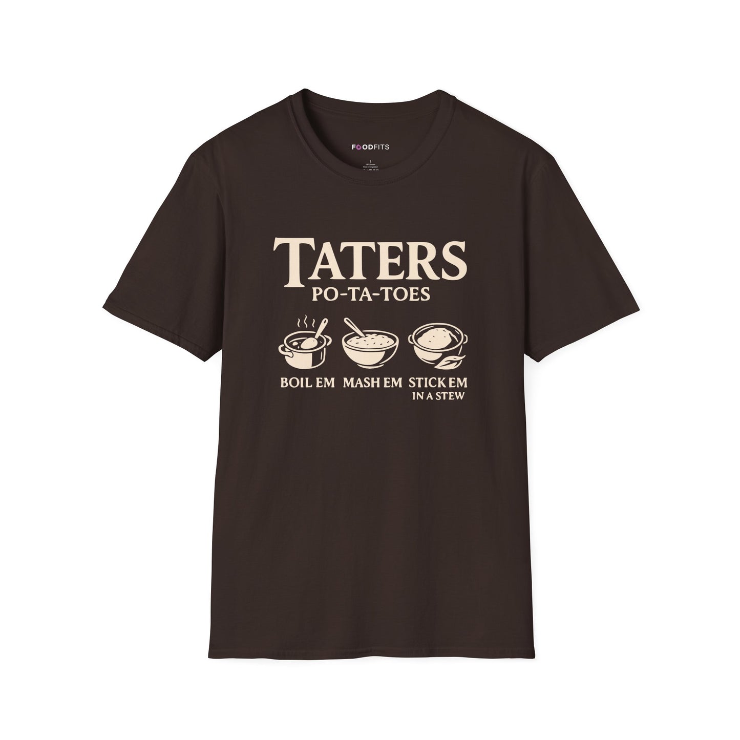 Taters po-ta-toes  t-shirt