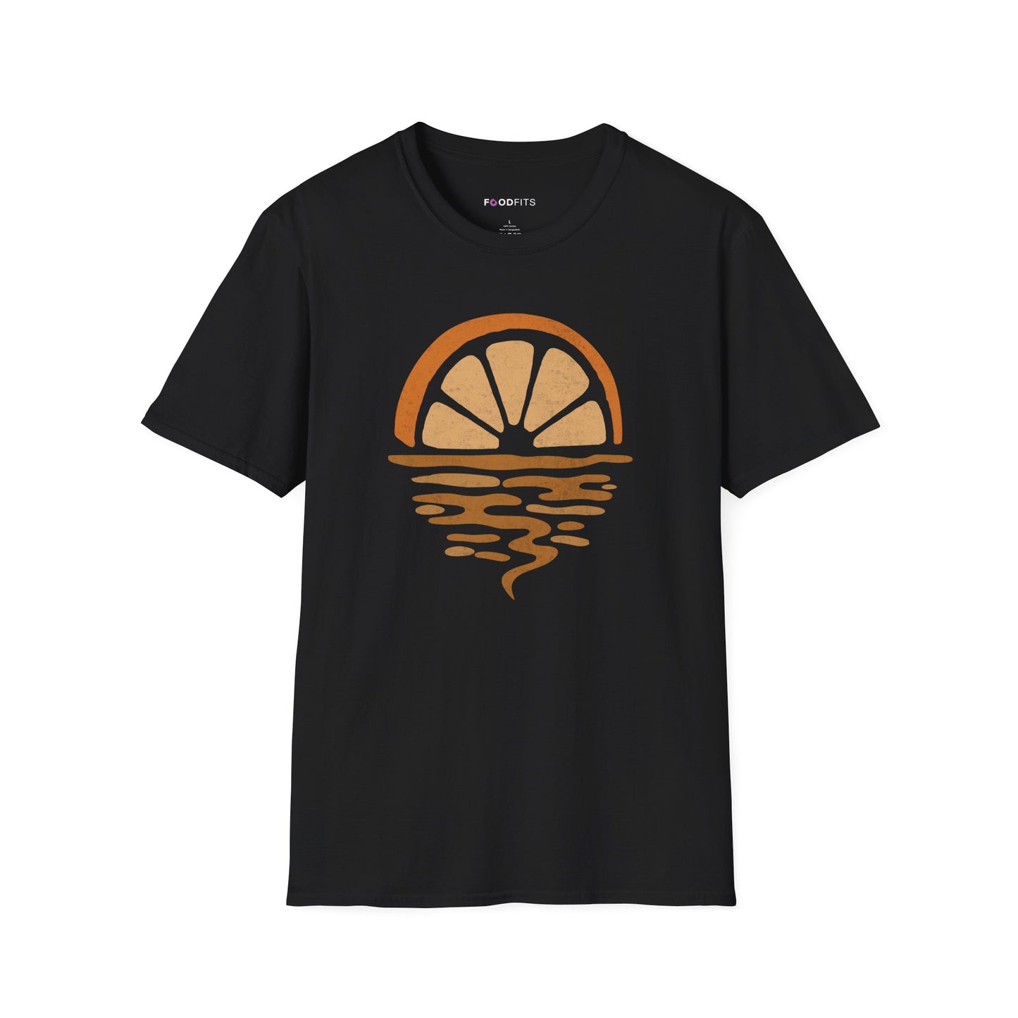 Orange sunset t-shirt