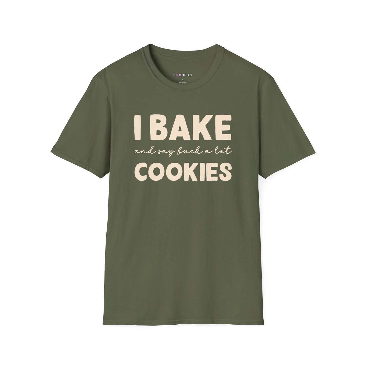 I bake cookies t-shirt