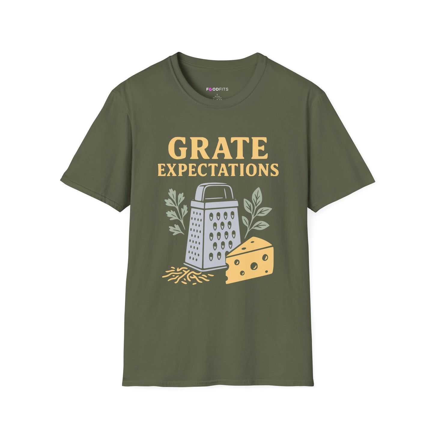 Grate expectations t-shirt