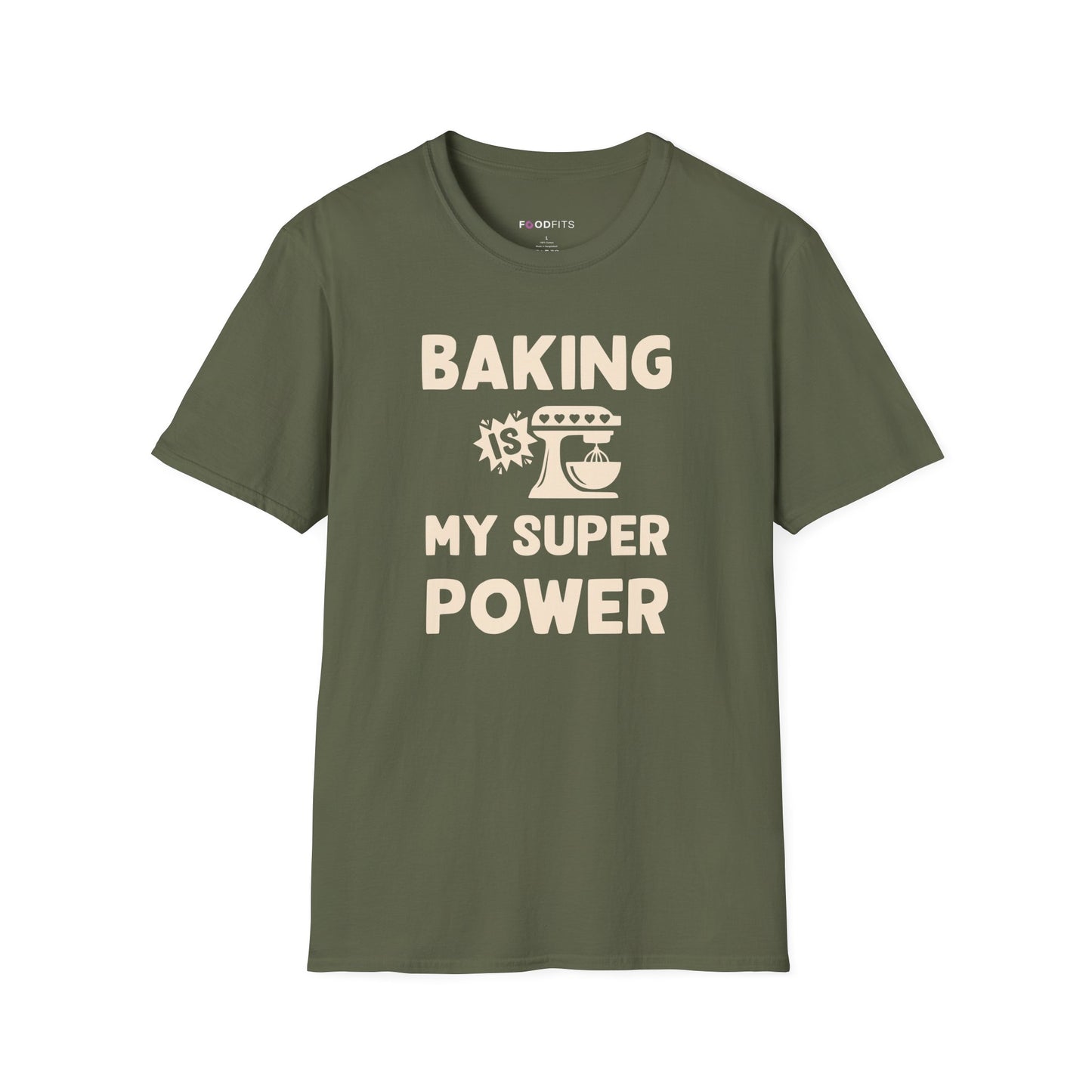 Baking is my super power t-shirt