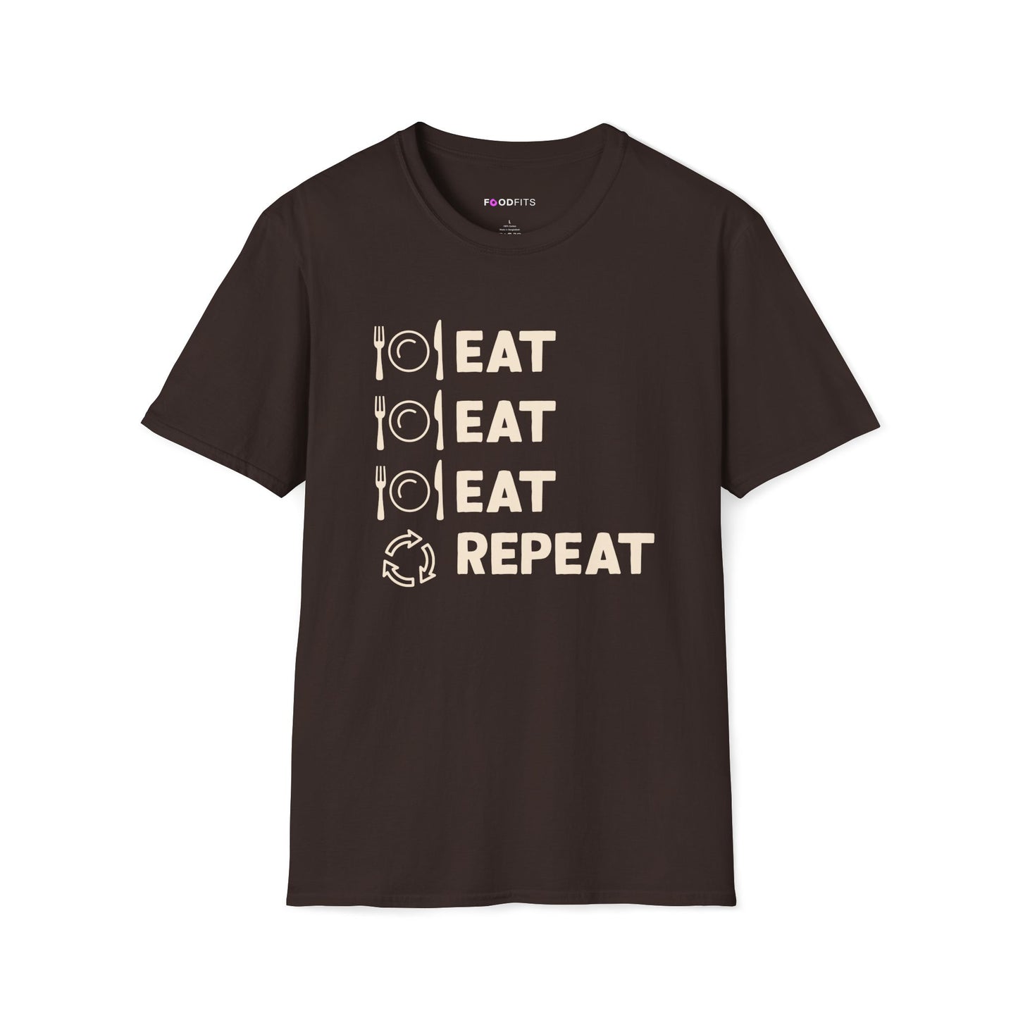 Eat eat eat repeat t-shirt