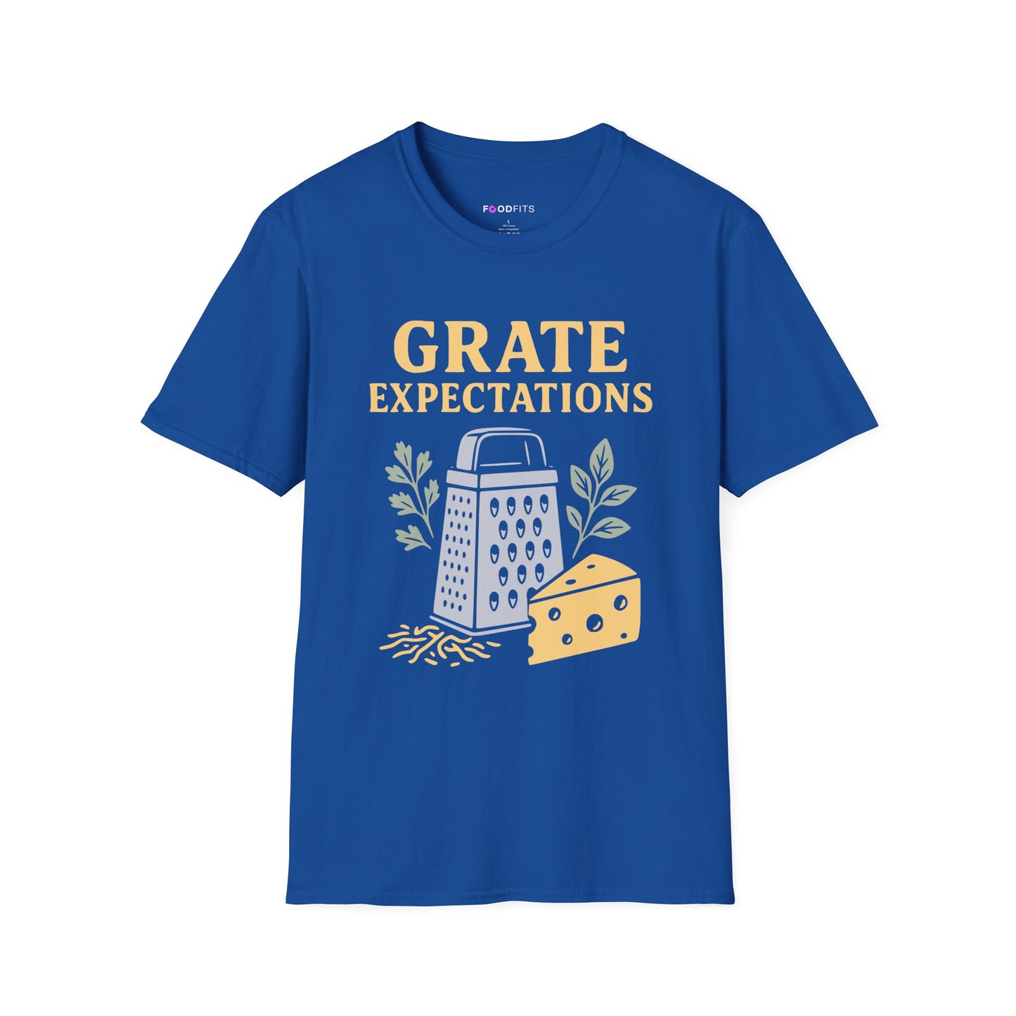 Grate expectations t-shirt