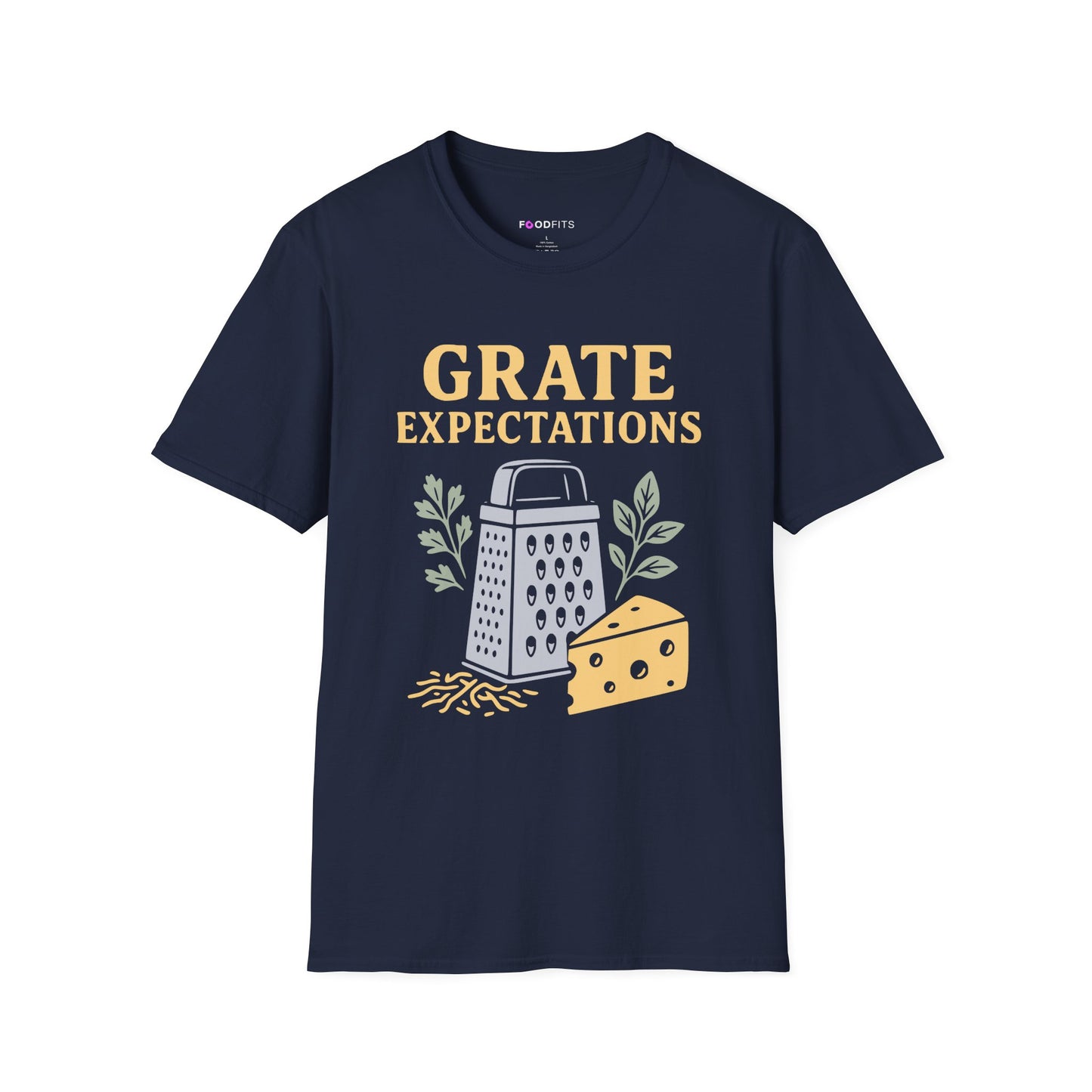 Grate expectations t-shirt