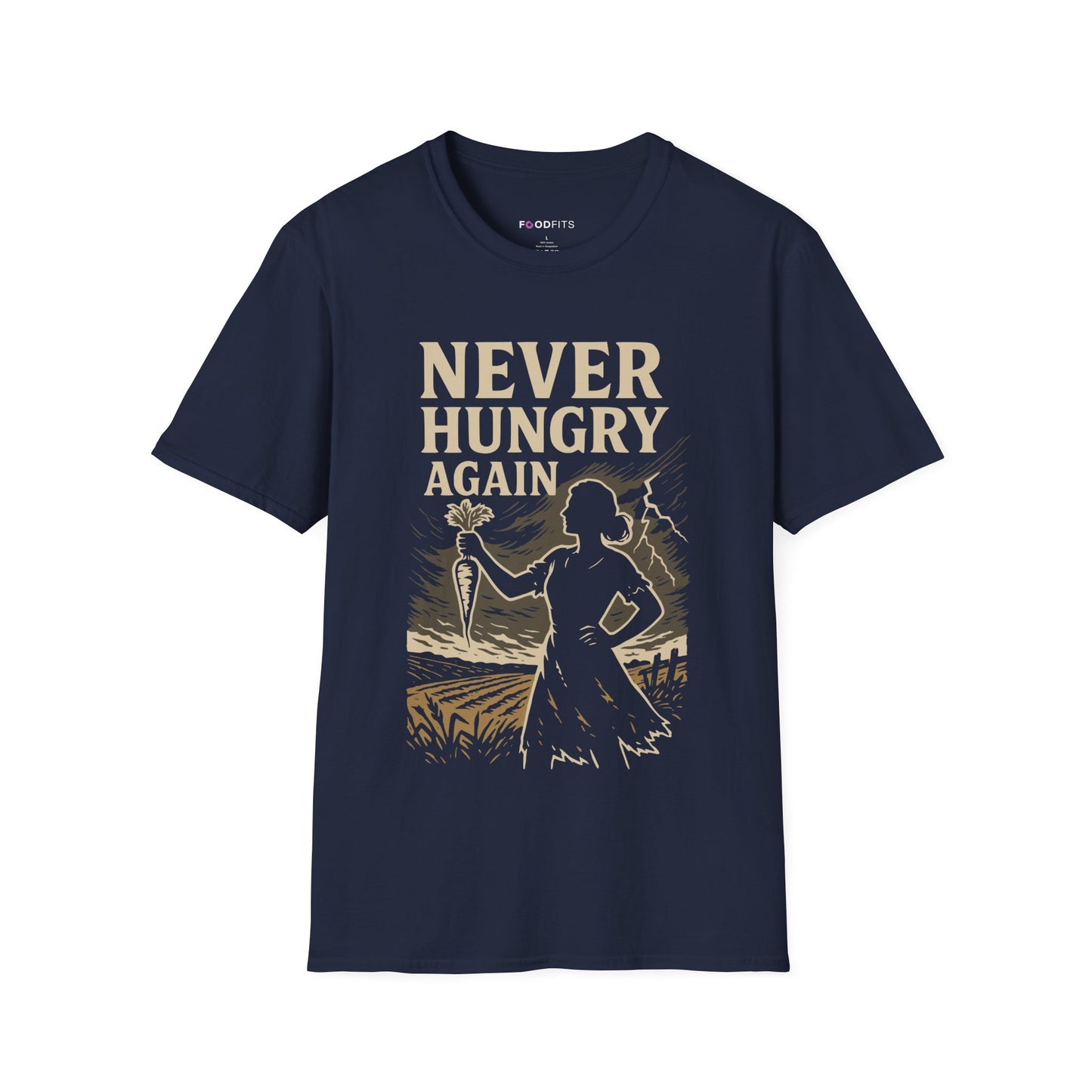 Never hungry again t-shirt