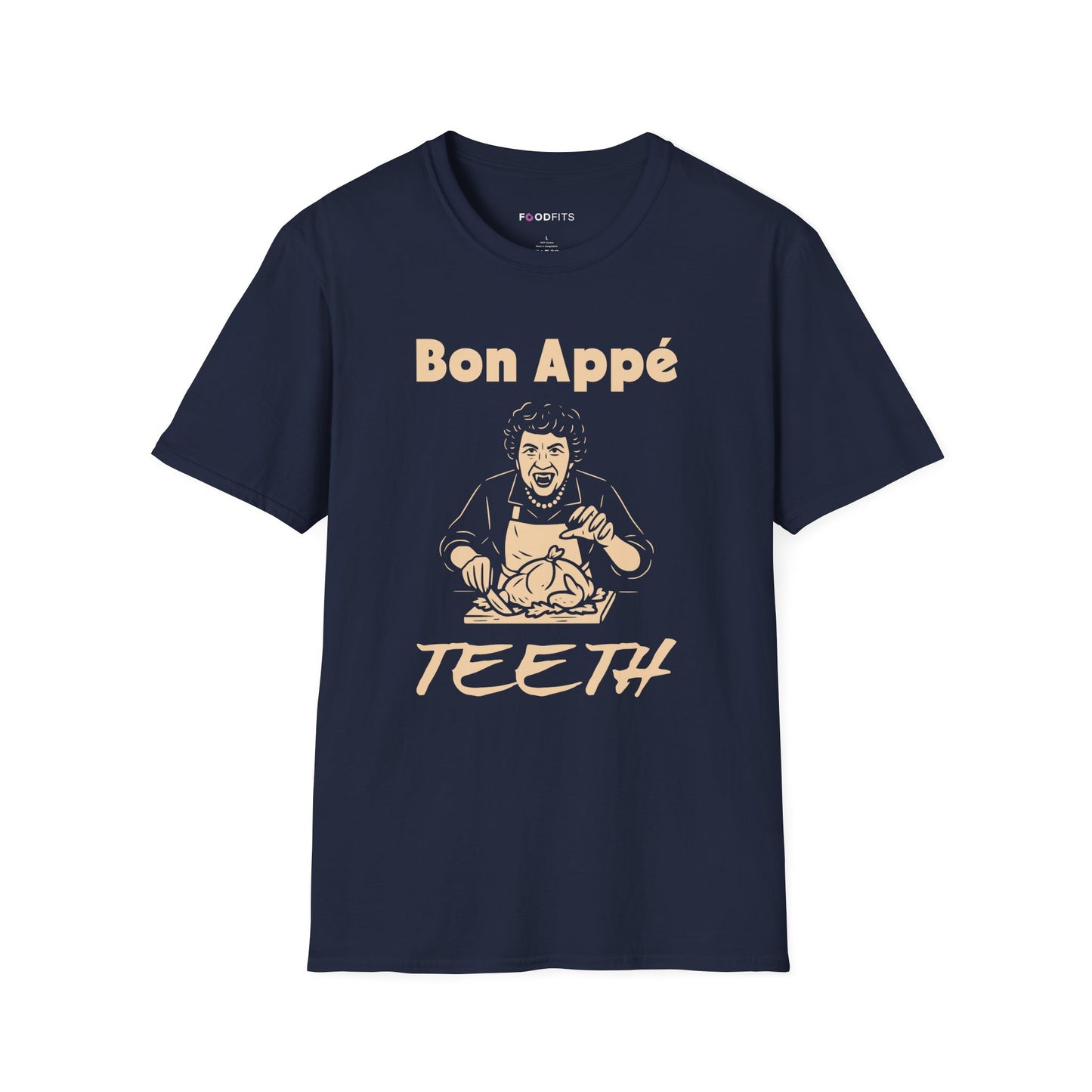 Bon appe' teeth t-shirt