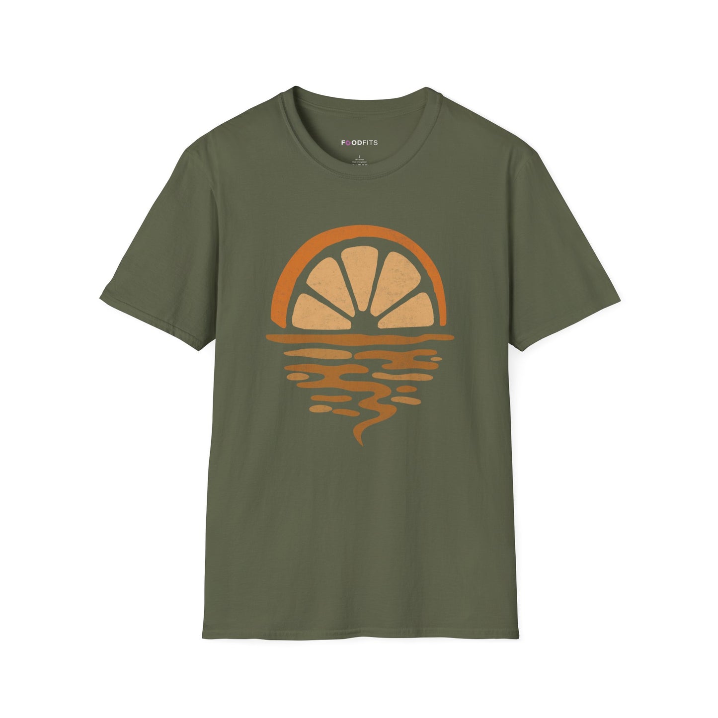 Orange sunset t-shirt