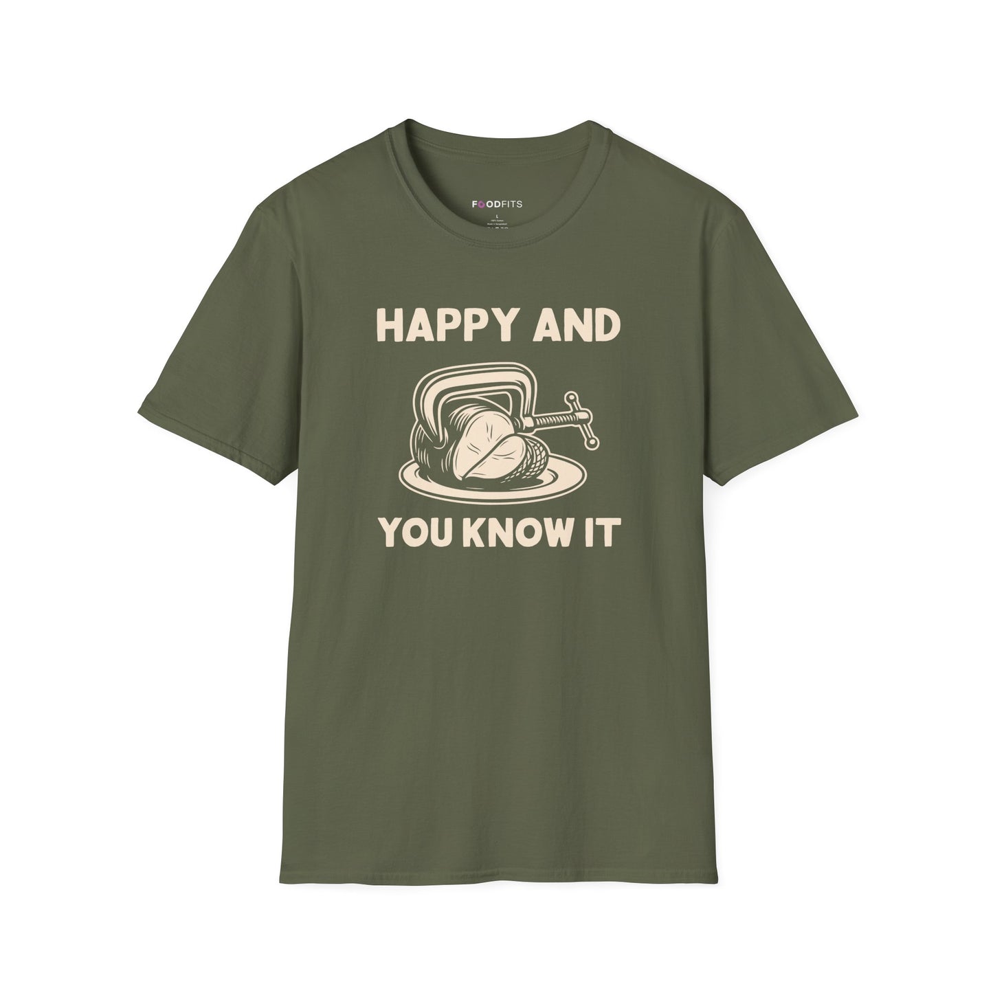 Happy and you know it (clamp your hams) t-shirt
