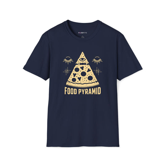 Food pyramid t-shirt