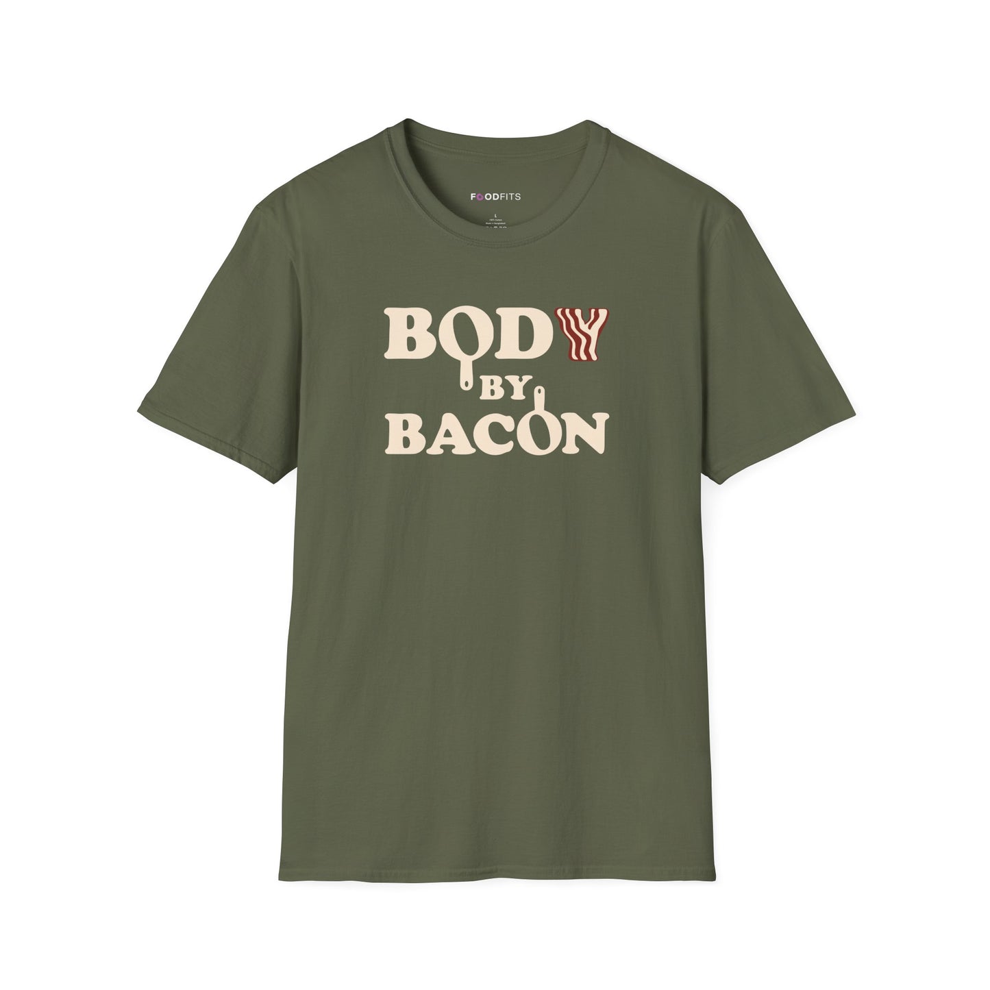 Body by bacon t-shirt