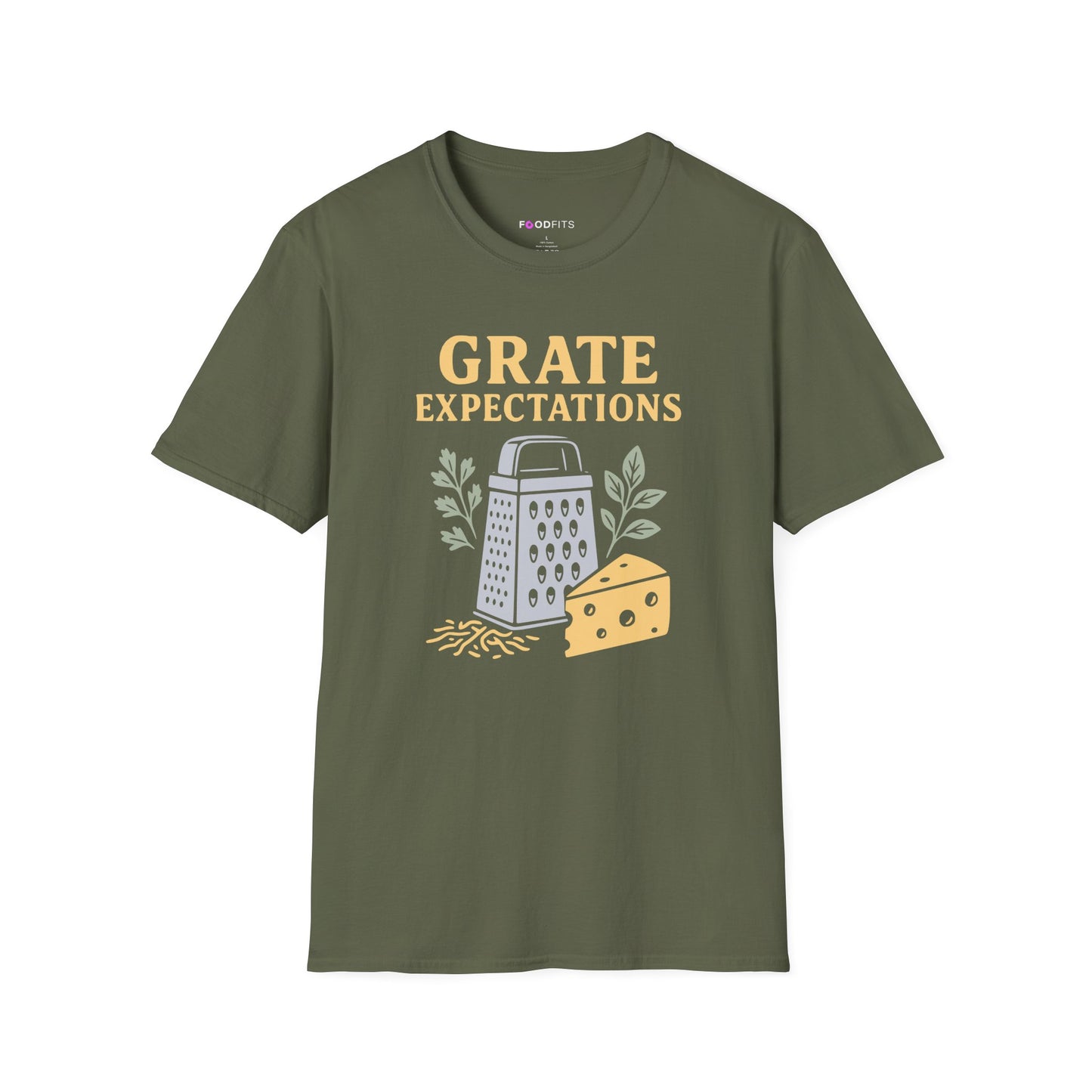 Grate expectations t-shirt