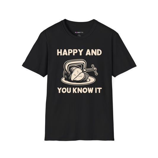 Happy and you know it (clamp your hams) t-shirt