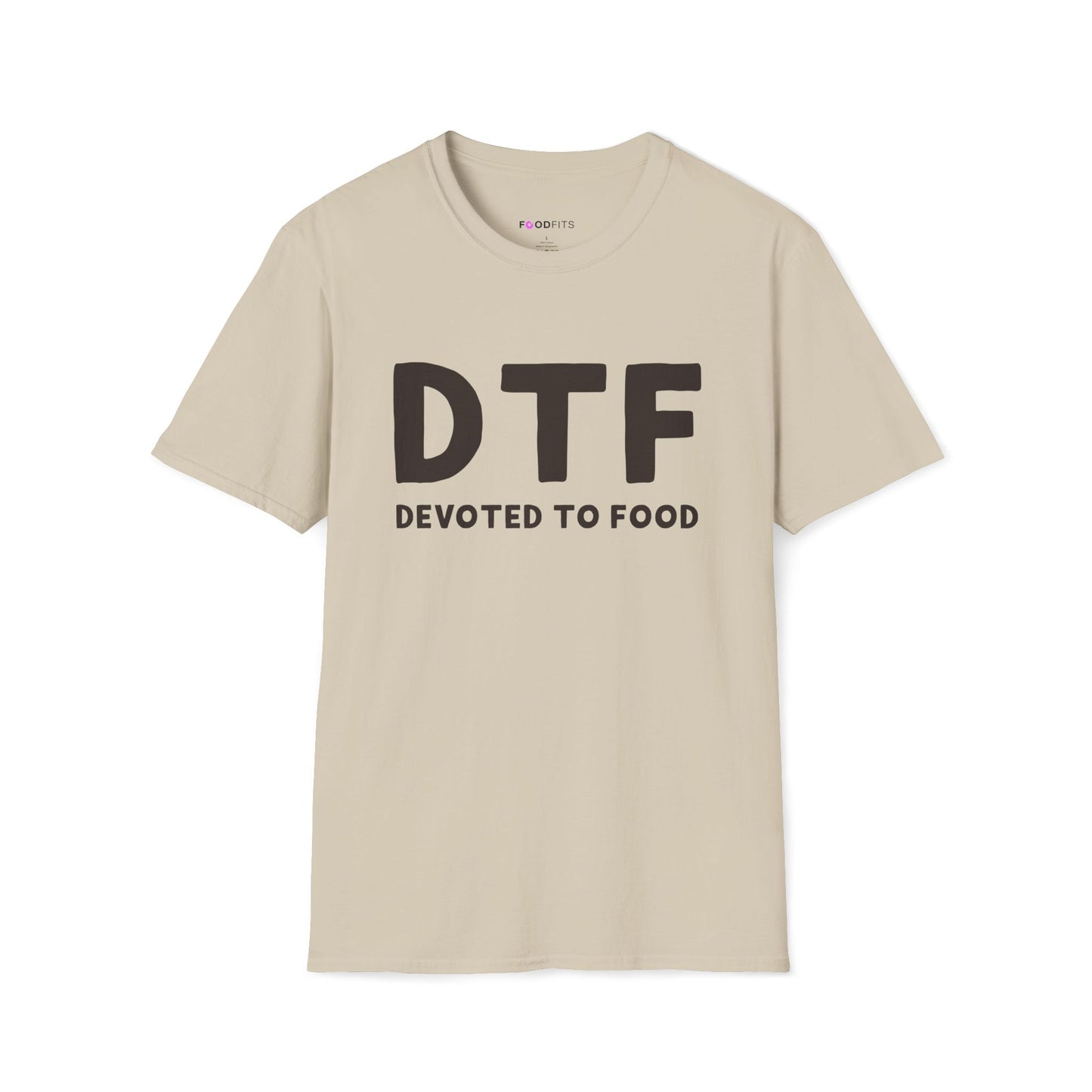 DTF devoted to food t-shirt