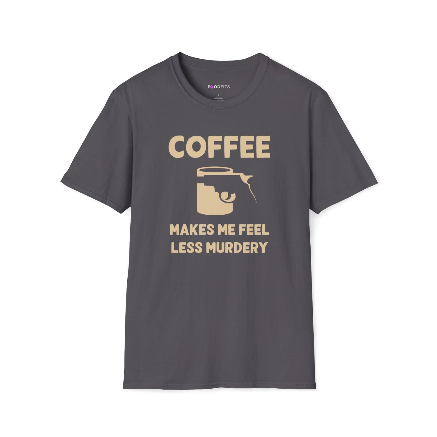 Coffee - less murdery t-shirt