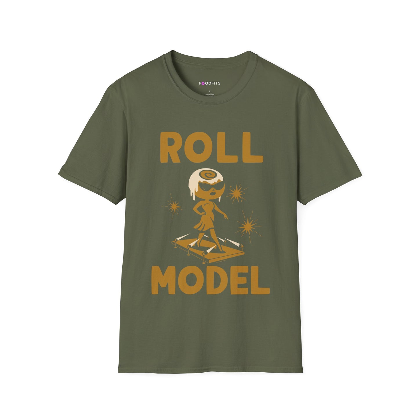 Roll model t-shirt