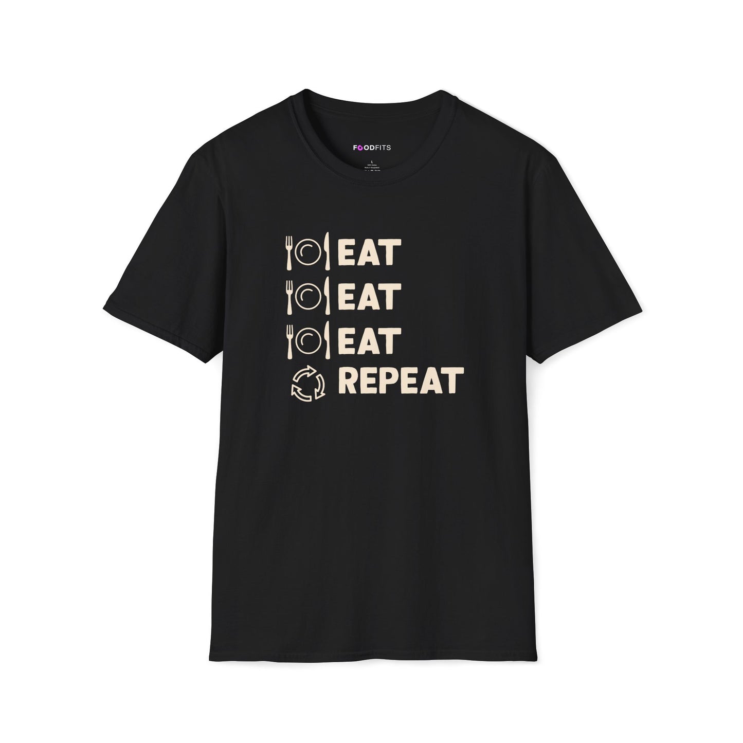 Eat eat eat repeat t-shirt