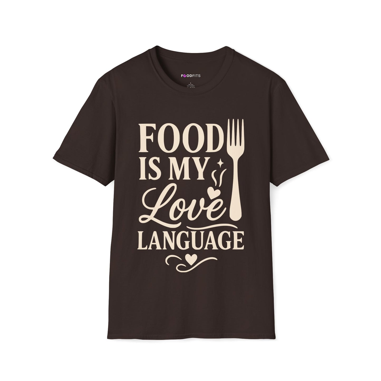 Food is my love language t-shirt