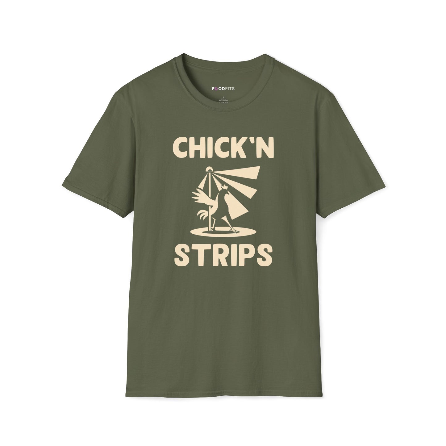 Chick'n strips t-shirt