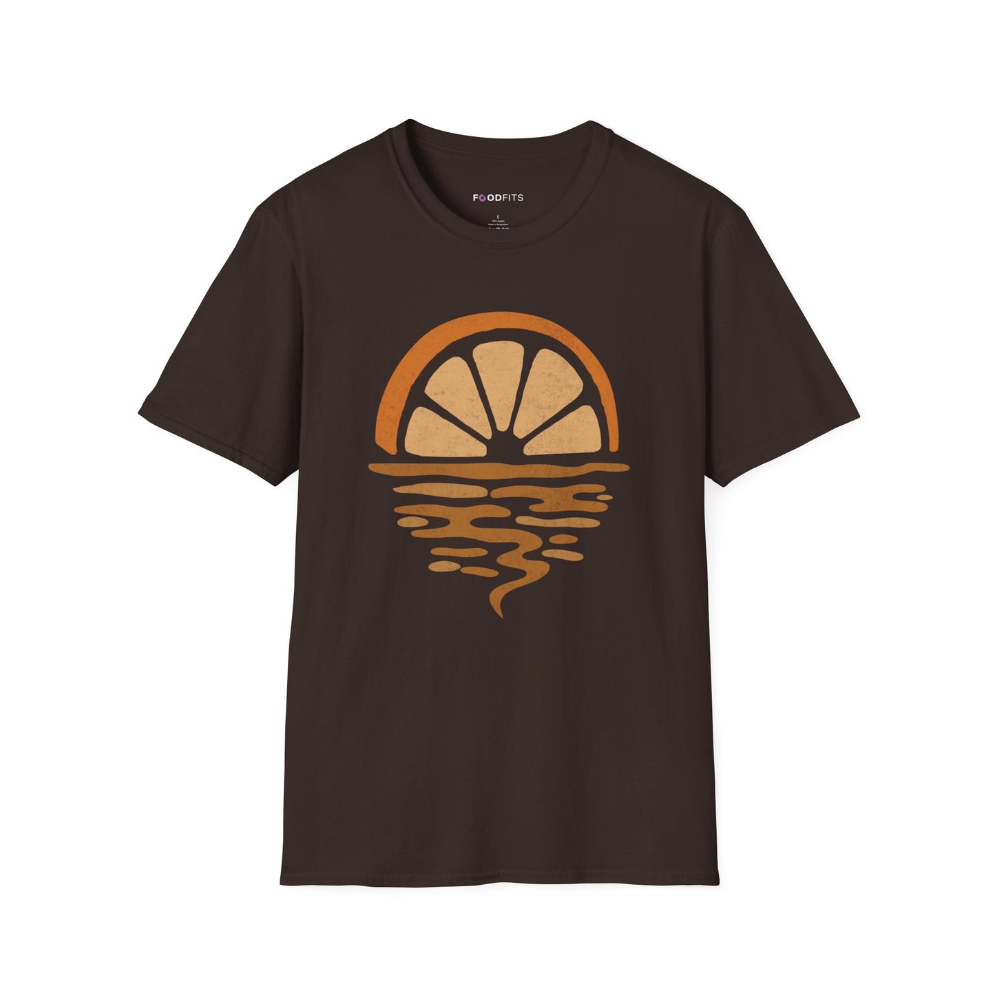 Orange sunset t-shirt