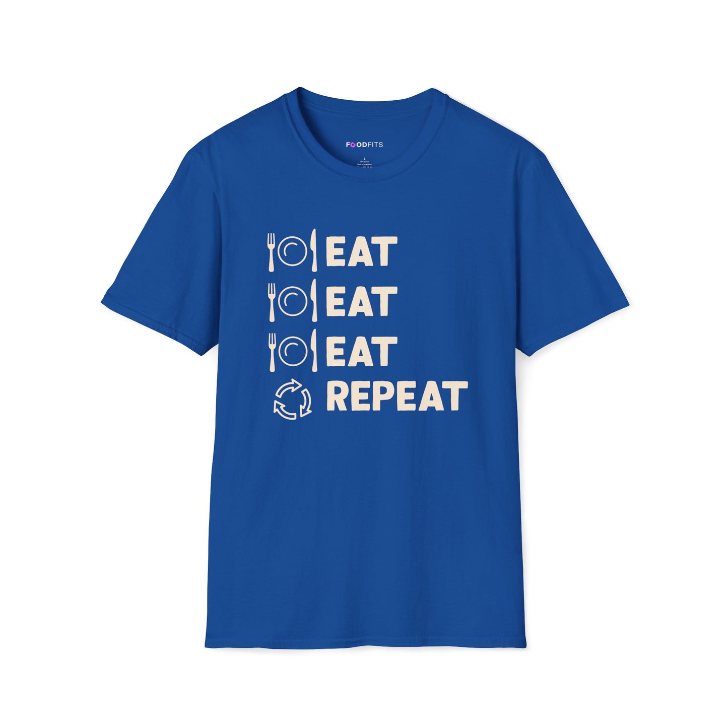 Eat eat eat repeat t-shirt