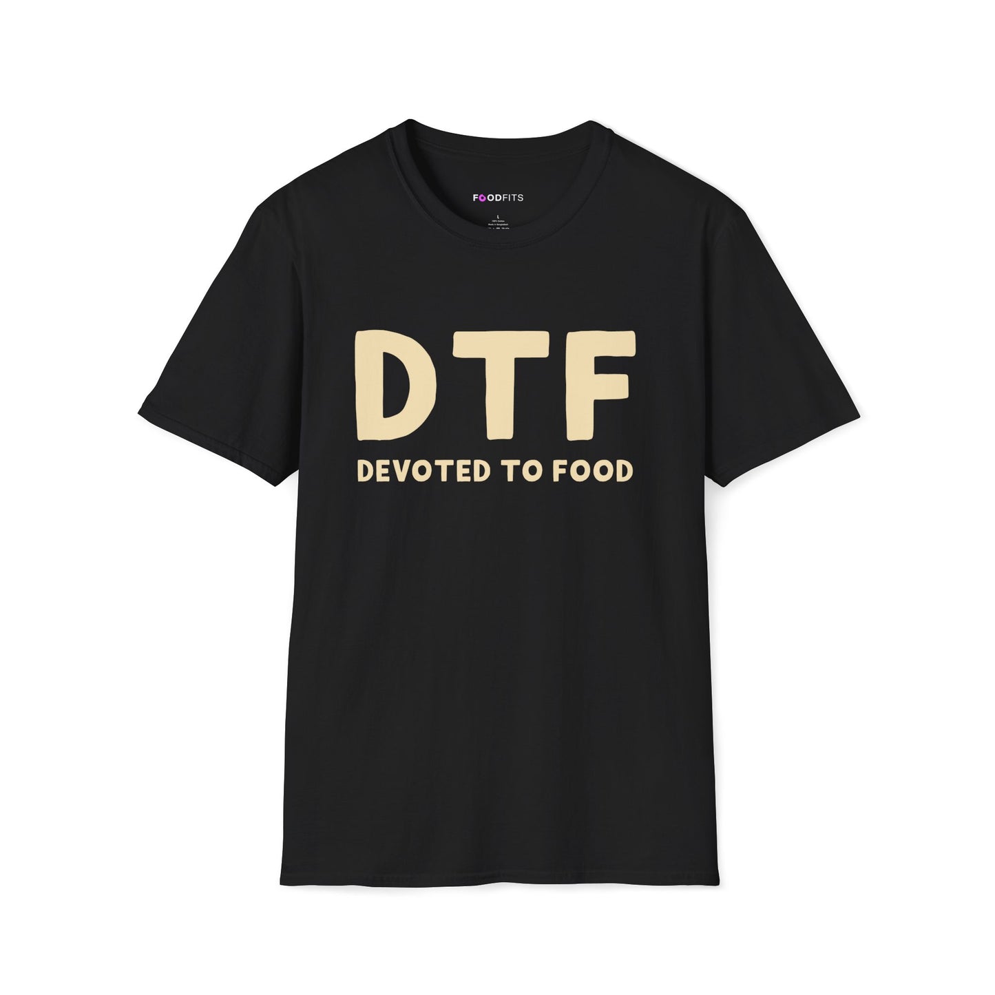 DTF devoted to food t-shirt