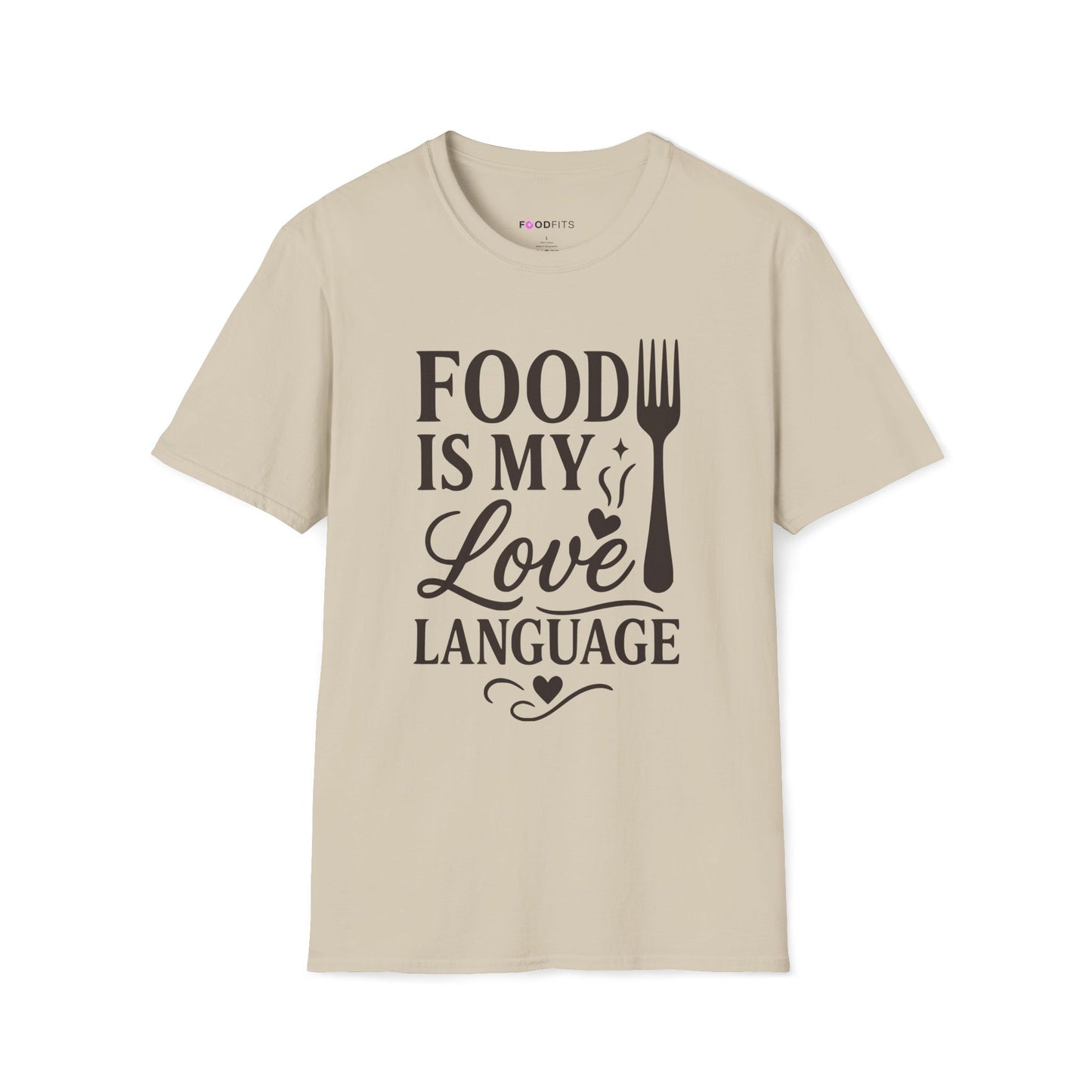 Food is my love language t-shirt