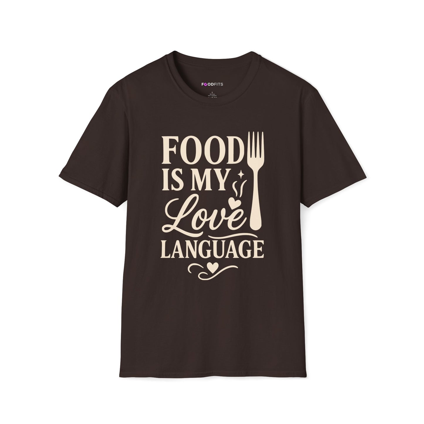 Food is my love language t-shirt